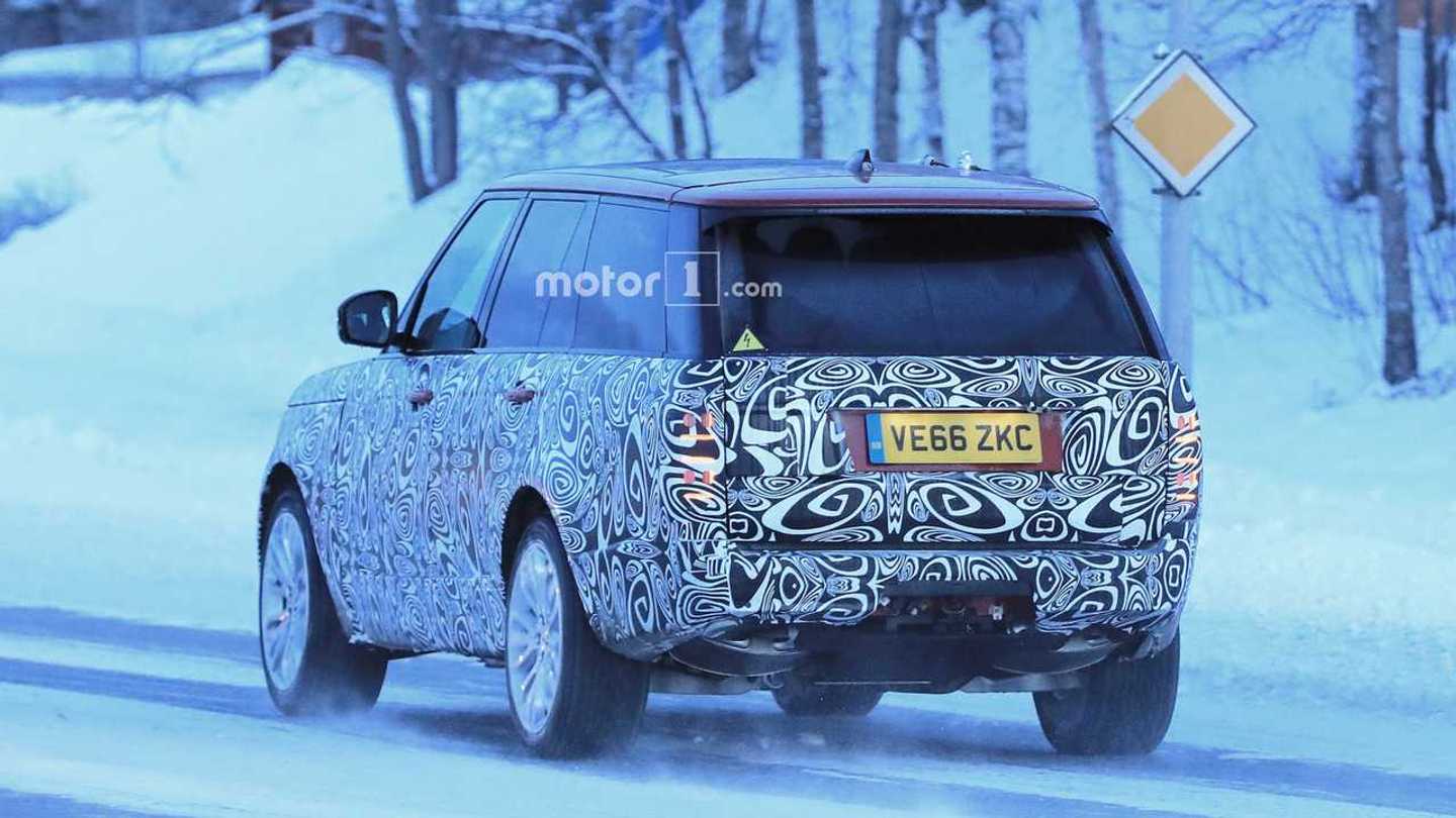 Spy Shots Capture 2018 Range Rover PHEV Conducting Winter Tests