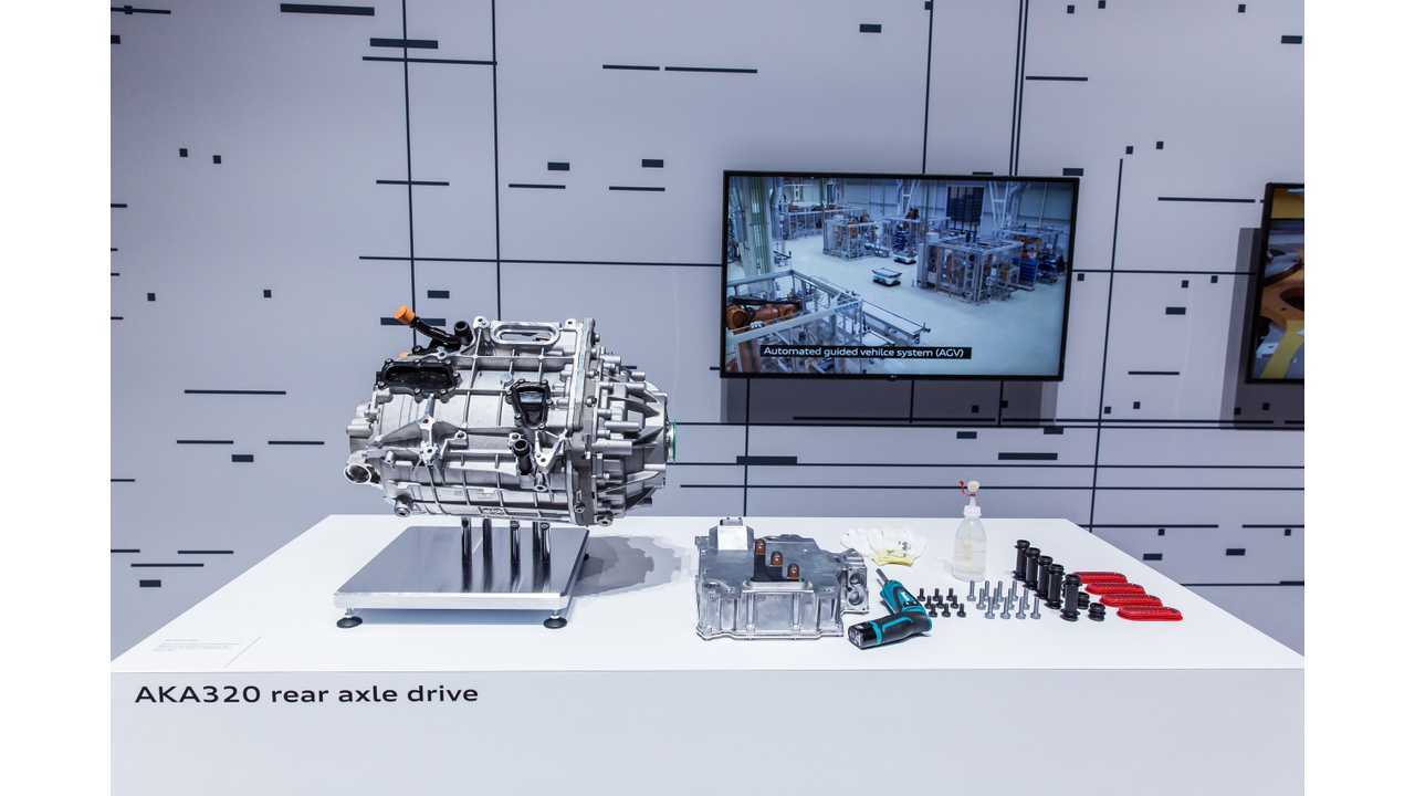 Audi e-tron electric motors