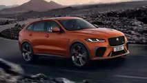 2021 Jaguar F-Pace SVR Orange