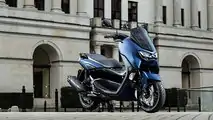 2021 Yamaha NMAX - Right Side Parked City Blue