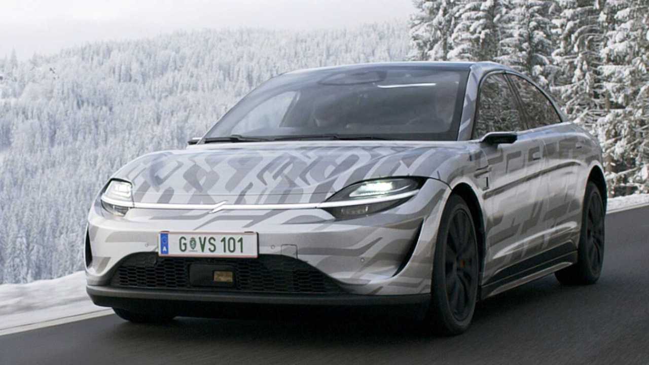 Vision-S road testing