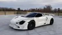 McLaren 720S 3D-Printed Bodykit By 1016 Industries Three Quarters