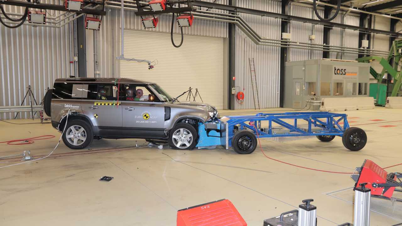 Euro NCAP crash & safety tests of Land Rover Defender (2020)