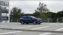 Volkswagen ID.4 camouflaged prototype