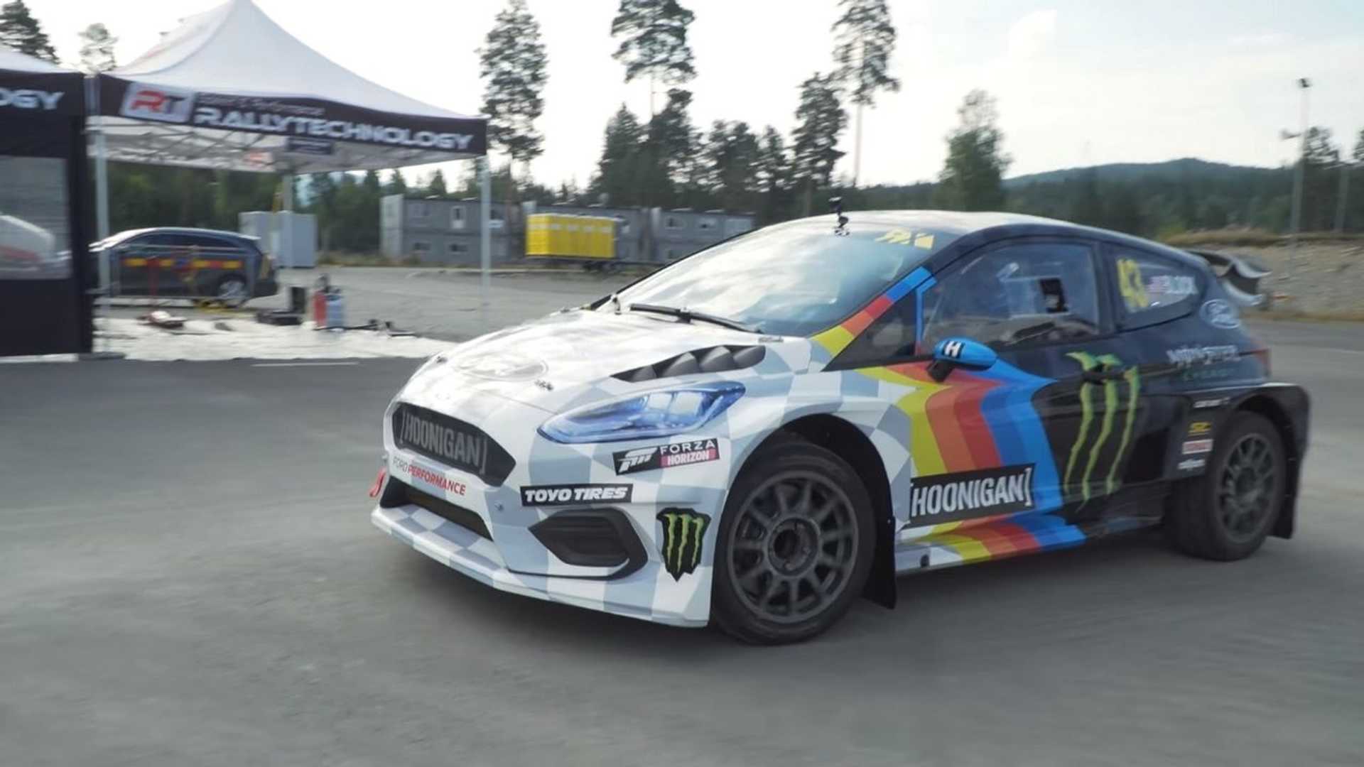 Fiesta elétrico que vai a 100 km/h em 1,8 s é a nova diversão de Ken Block