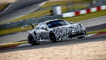2021 Porsche 911 GT3 Cup with camouflage