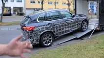BMW X5 prototype spy photo