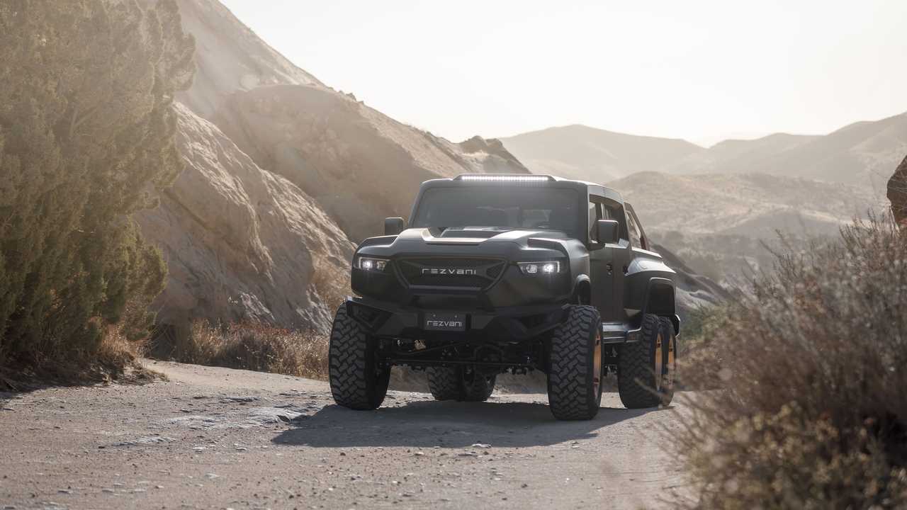 Rezvani Hercules 6x6 Anteriore