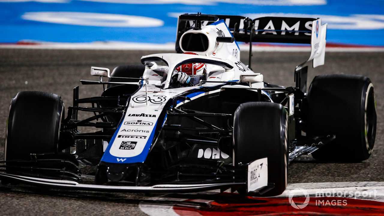 George Russell at Bahrain GP 2020
