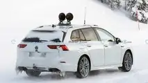 2022 VW Golf R Estate Spion Foto
