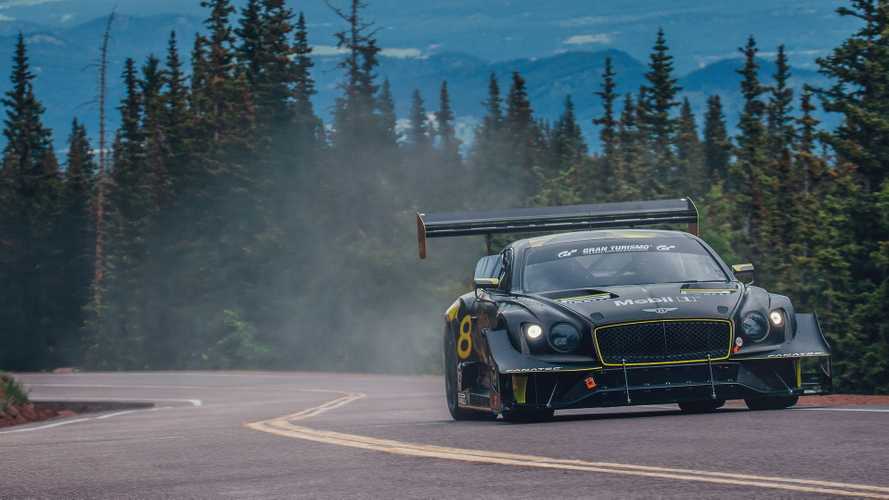 Com'è andata Bentley Continental GT3 a biocarburante alla Pikes Peak?