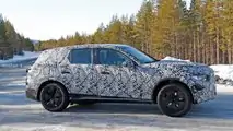 2022 Mercedes-Benz GLC neues Spionagebild (Seitenansicht)
