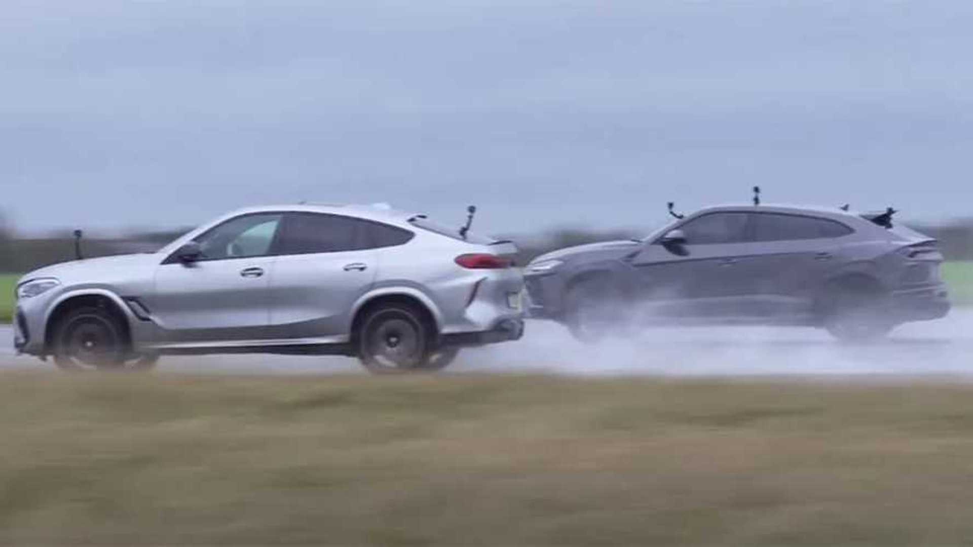 Videó Tudjae tartani a lépést a BMW X5 M a Urusszal?