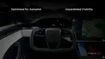 Tesla Model S Plaid yoke