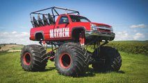 11-seat Chevy Silverado monster truck