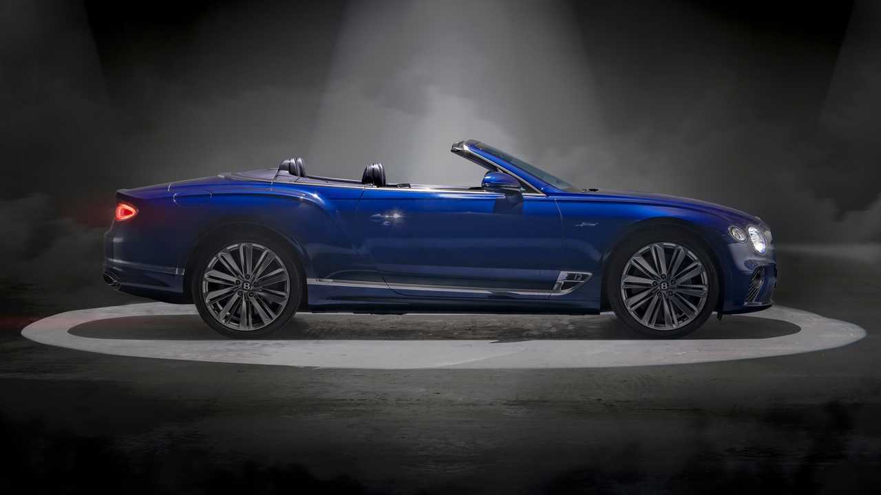 Bentley Continental GT Speed Convertible, профиль