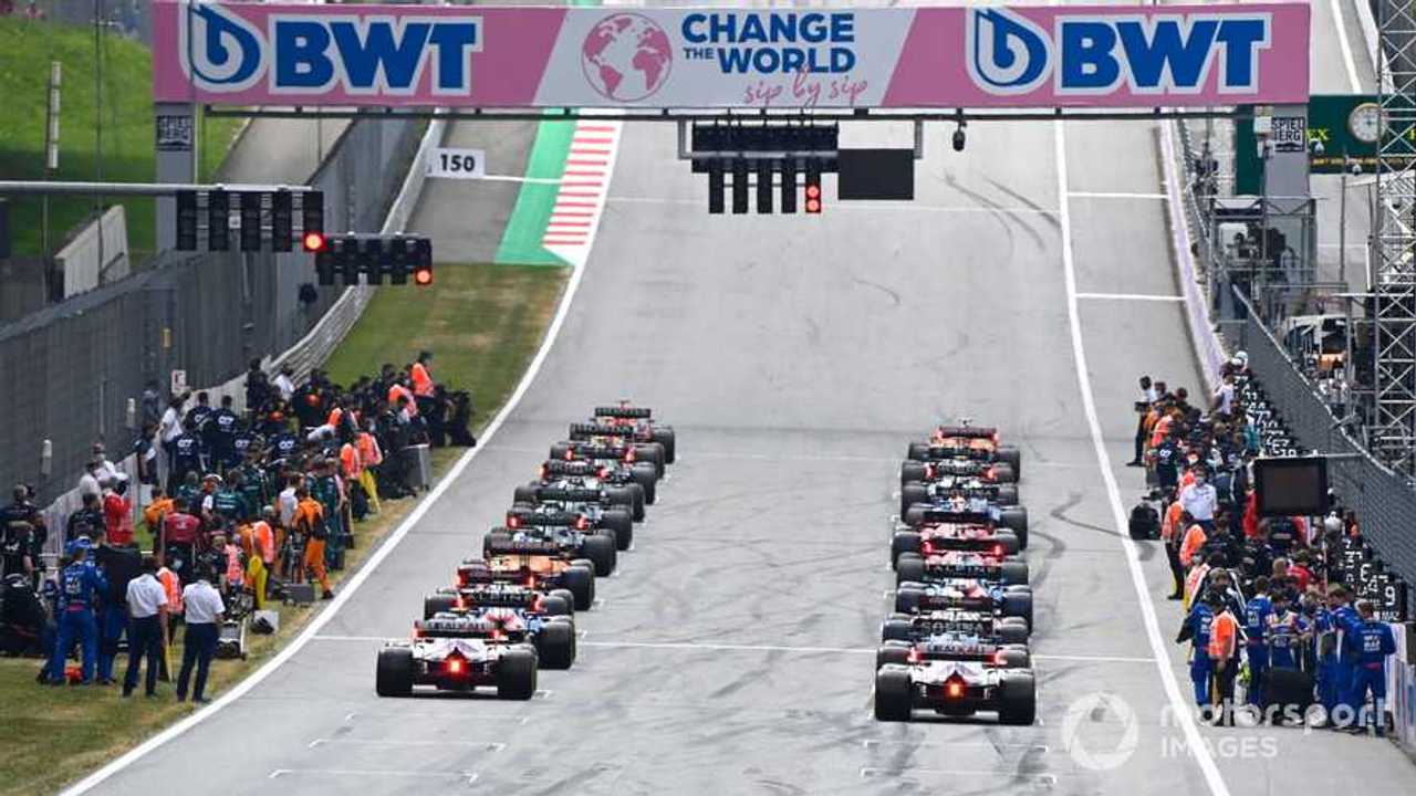 Austrian GP 2021 race start