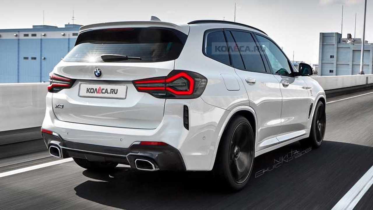 Makyajlı BMW X3 Dijital Tasarım