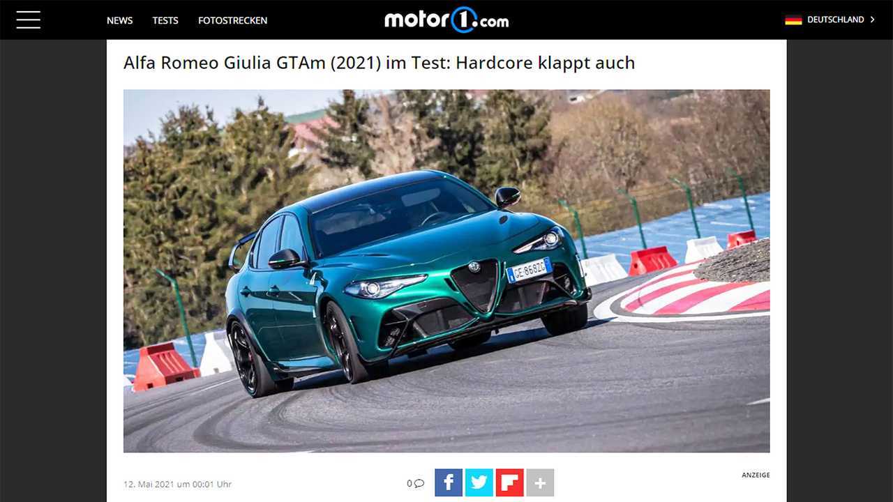 Alfa Romeo Giulia GTA provata dagli stranieri