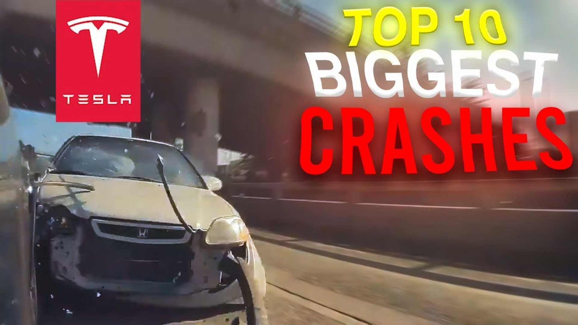 Watch the top 10 Tesla and Teslacam crashes of 2021 wham, bam