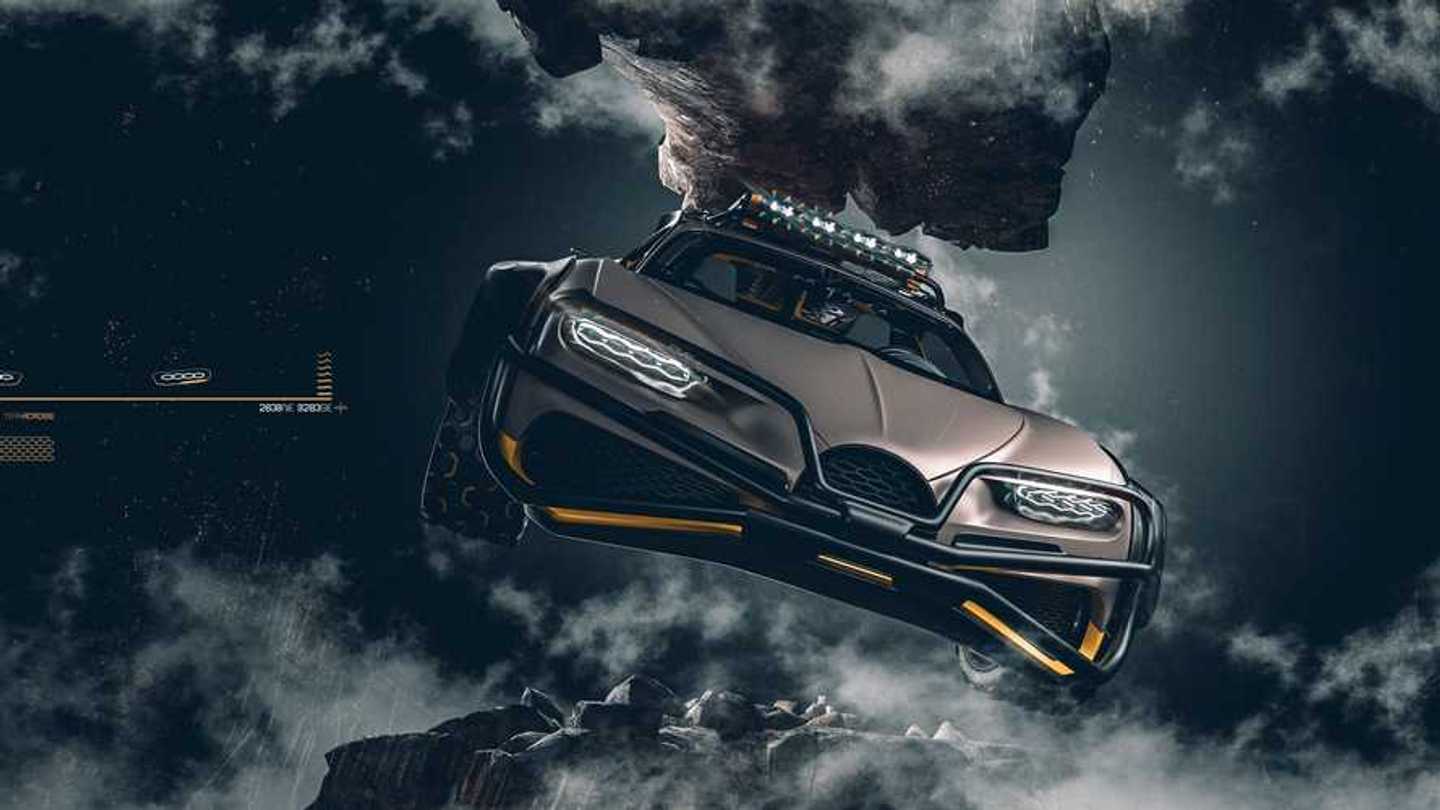 Bugatti Chiron Terracross rendering