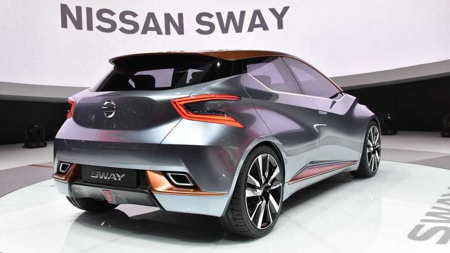 Nissan Sway concept at 2015 Geneva Motor Show