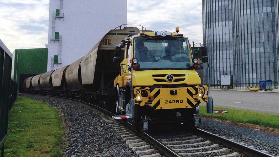 Mercedes Unimog gets even cooler with railroad-ready model