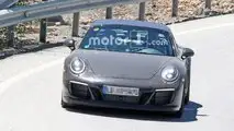 Porsche 911 GTS Targa facelift spy shots