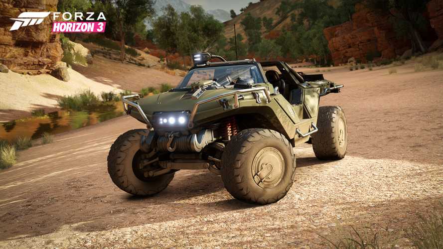 Forza Horizon 3 goes sci-fi by adding Halo's Warthog