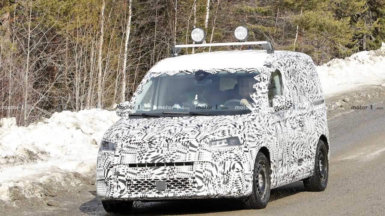 2021 VW Caddy first spy photo