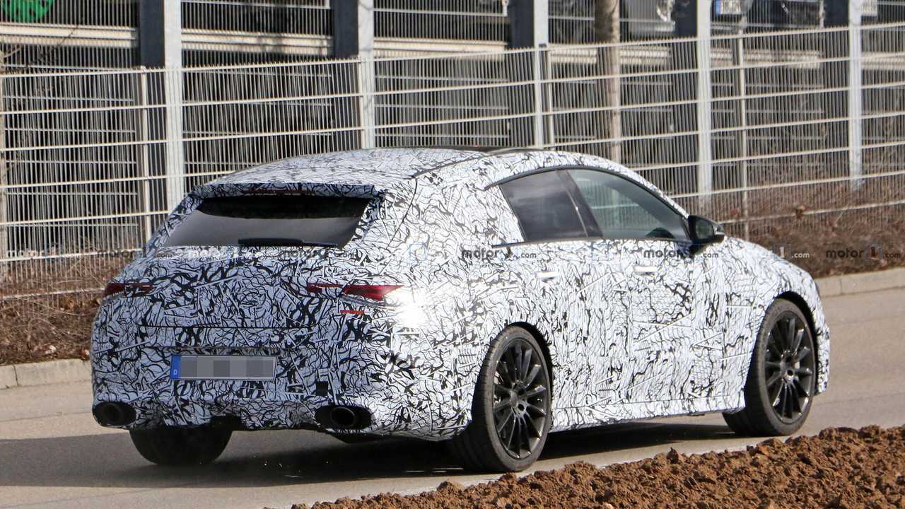 Photo espion Mercedes CLA 35 Shooting Brake