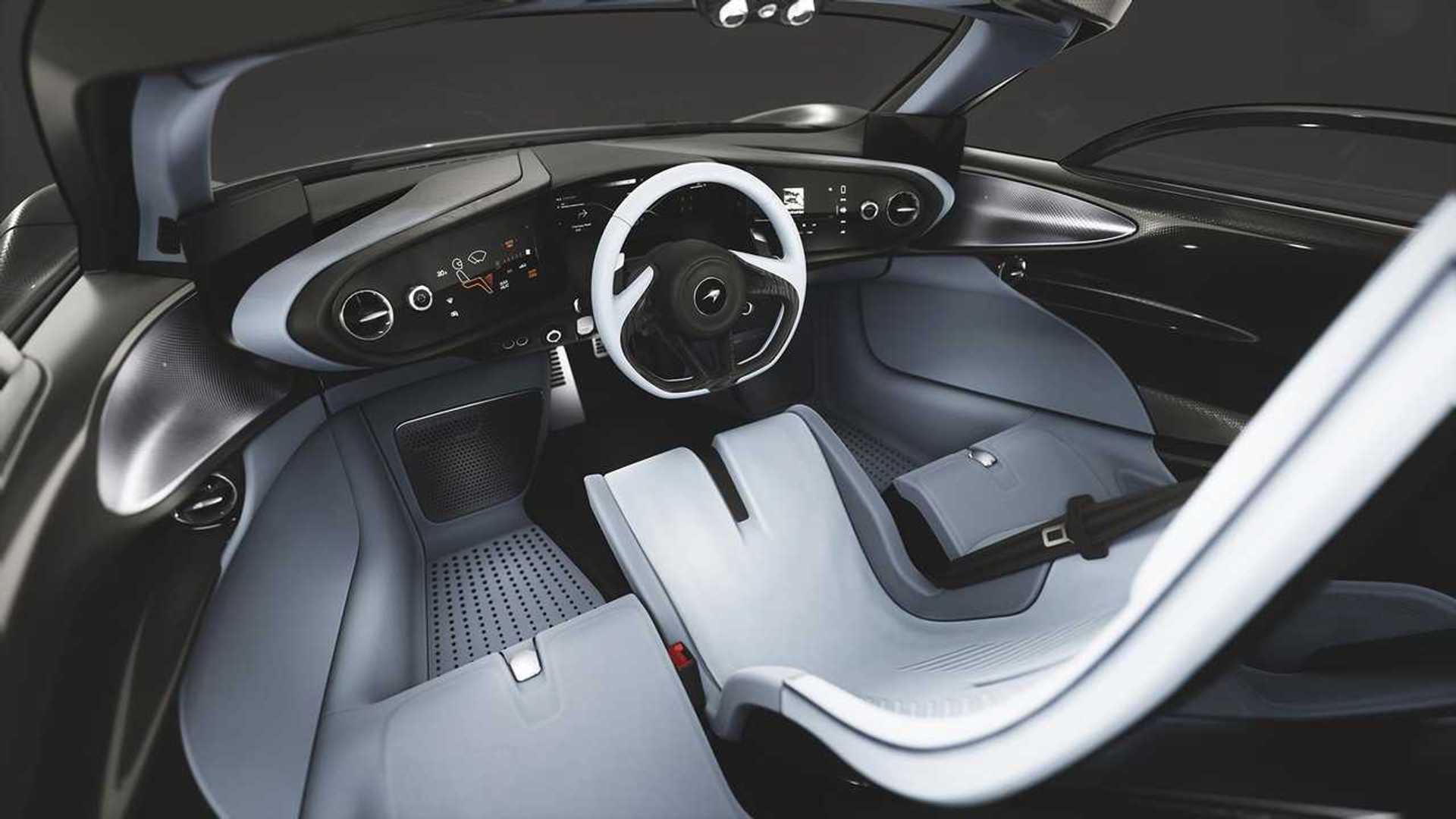 Mclaren speedtail салон