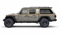 2020 Jeep Gladiator rendered with bed topper
