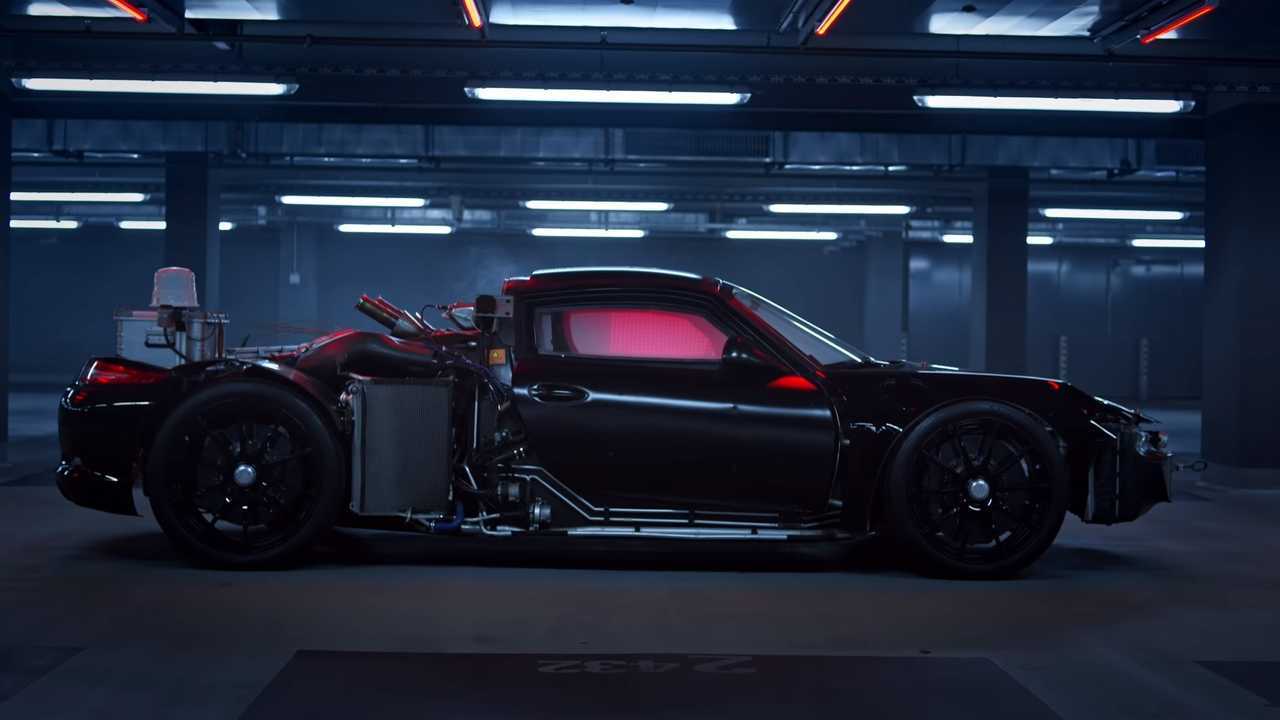 Porsche 918 Spyder rolling chassis