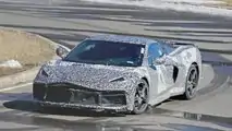 Corvette Spy-Foto mit mittlerem Motor
