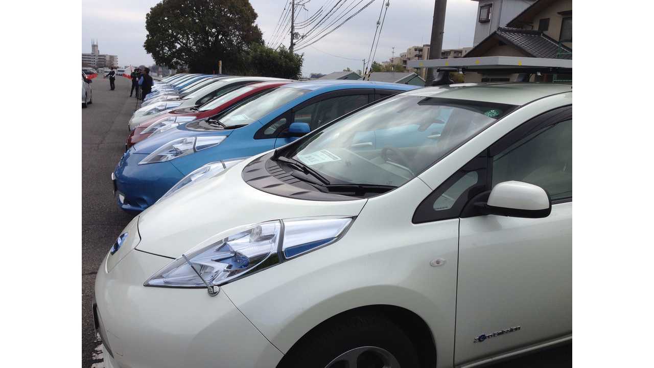 Nissan LEAF Obviously Eligible For Subsidies in Japan
