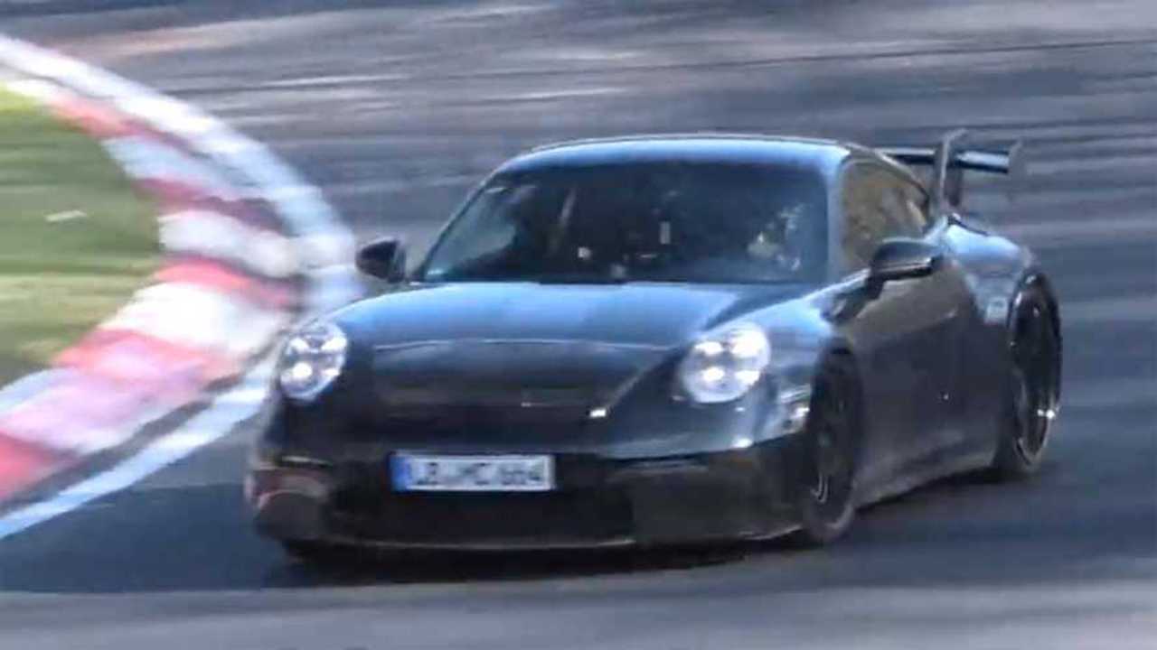 Porsche 911 GT3 Spy Video