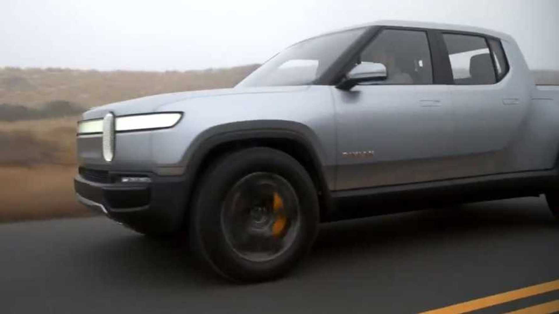 UPDATE: Rivian Releases New Driving Video Of R1T Pickup Truck