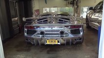 Bryan Salamone's Chromed Lamborghini Aventador SVJ, Urus