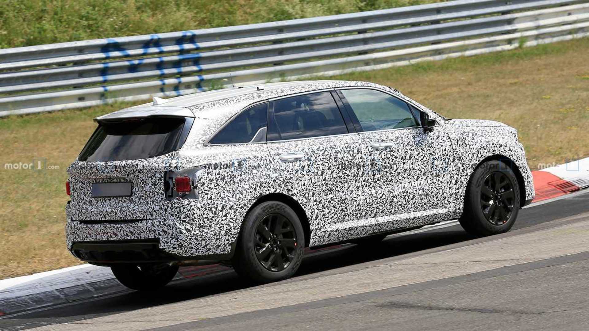2021 - [Kia] Sorento IV 2021-kia-sorento-spy-photo