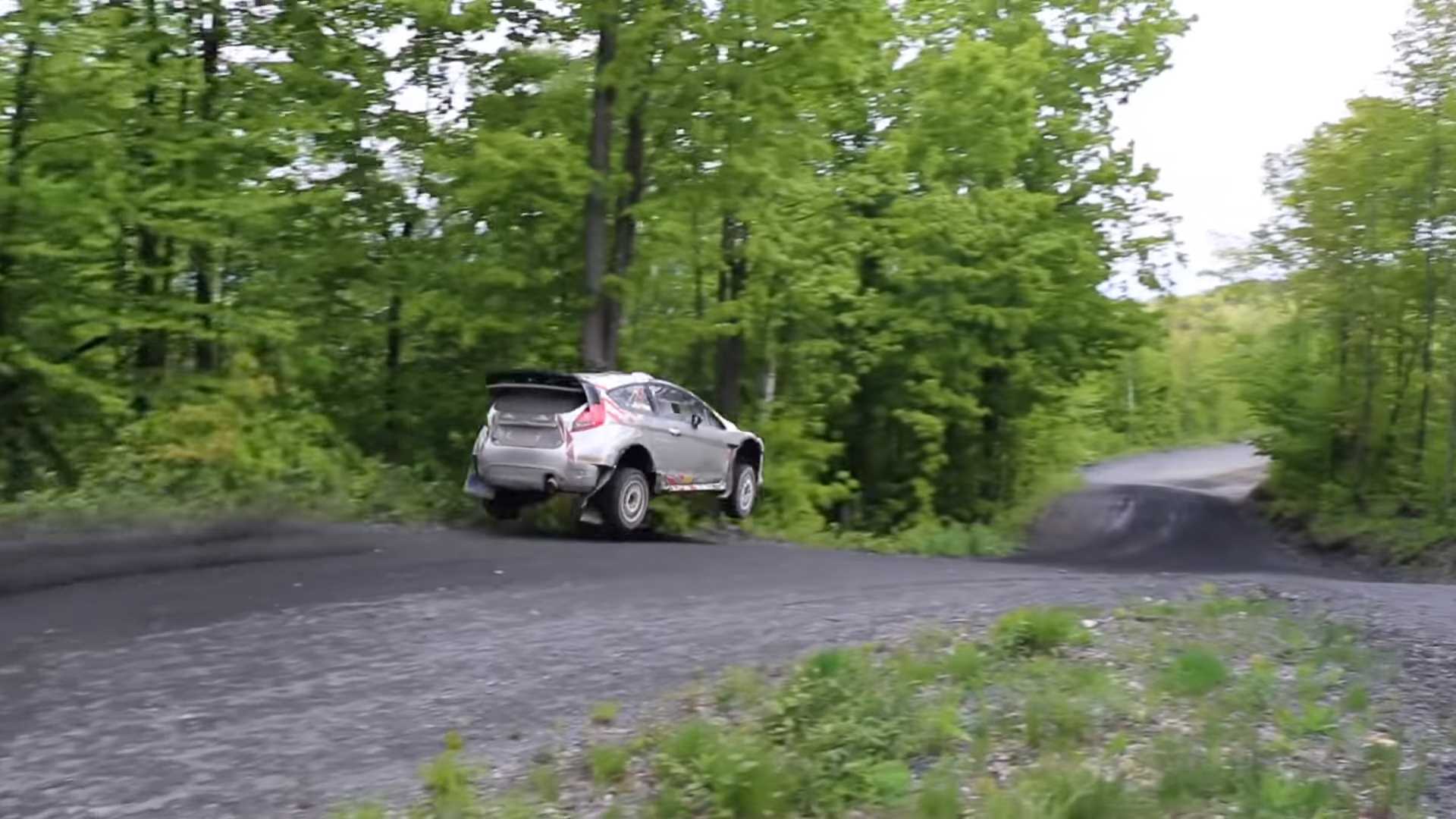 Video Teaches The Basics Of How To Jump A Rally Car