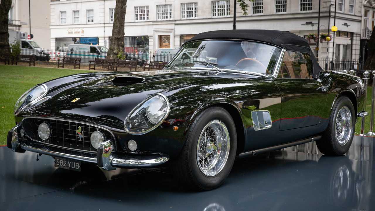 Ferrari hosts garden party gathering of rarities in London