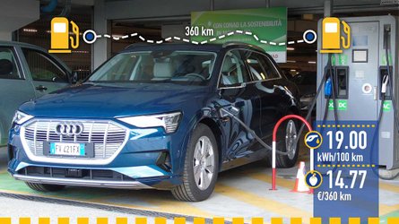 Audi e-tron, la prova dei consumi reali
