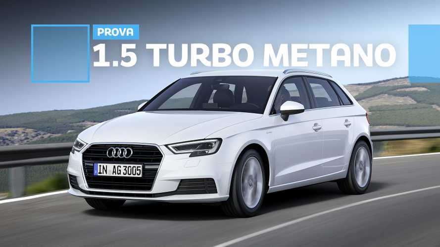 Audi A3 Sportback 1.5 g-tron, torna il metano e spinge bene