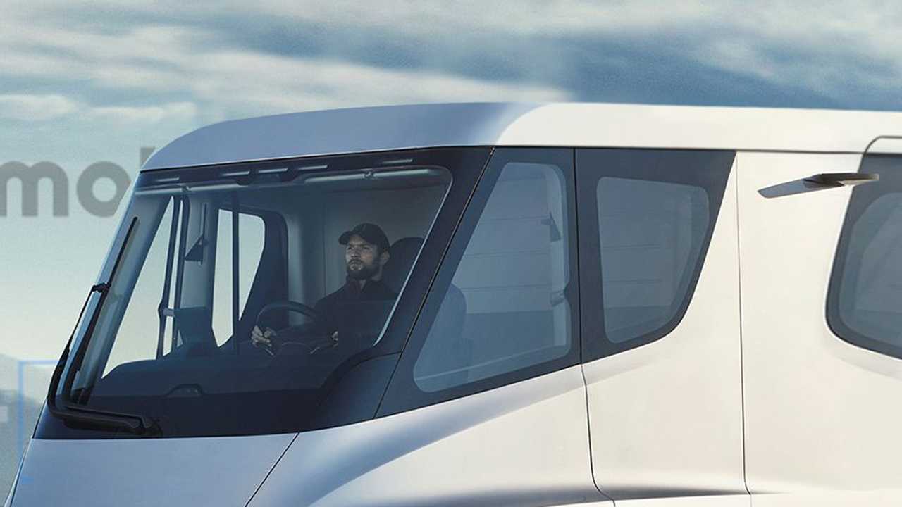 Tesla Motorhome recreación