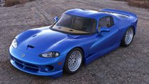 Mid-engine Dodge Viper rendering