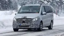 Mercedes-Benz V-Serisi Casus Fotoğraflar