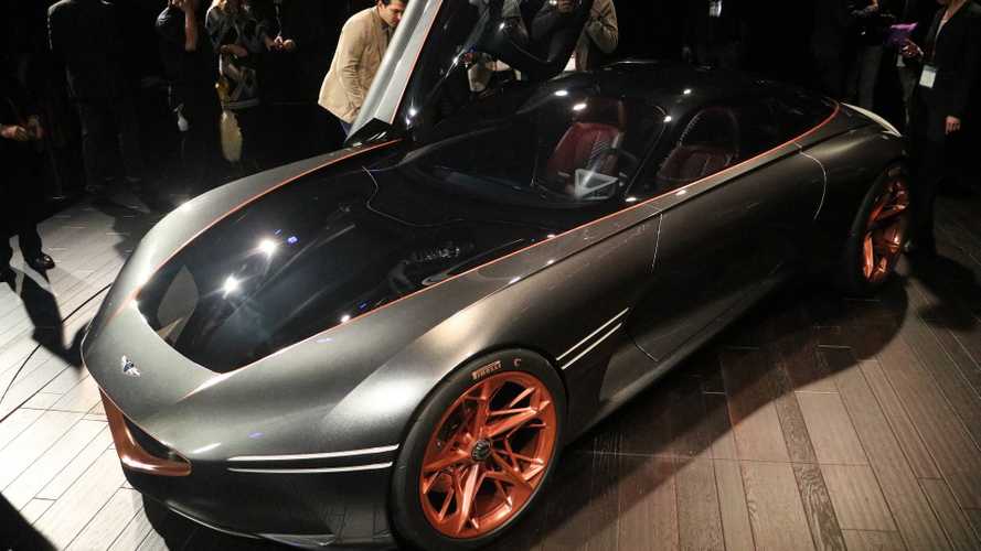 Genesis Essentia concept at 2018 New York Auto Show
