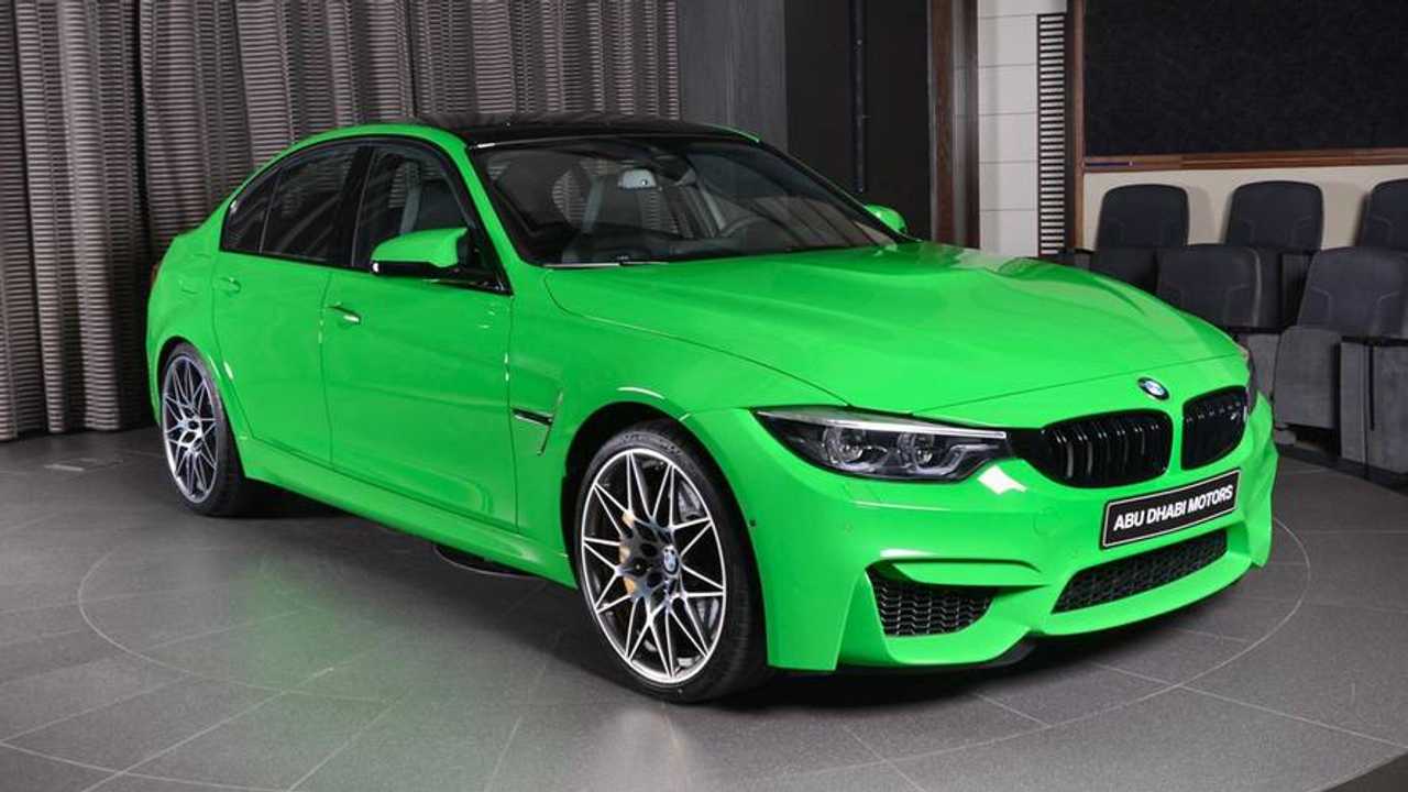 Verde Mantis Green BMW M3