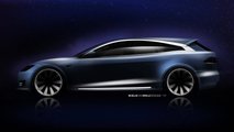 Niels van Roij Design Tesla Model S Shooting Brake